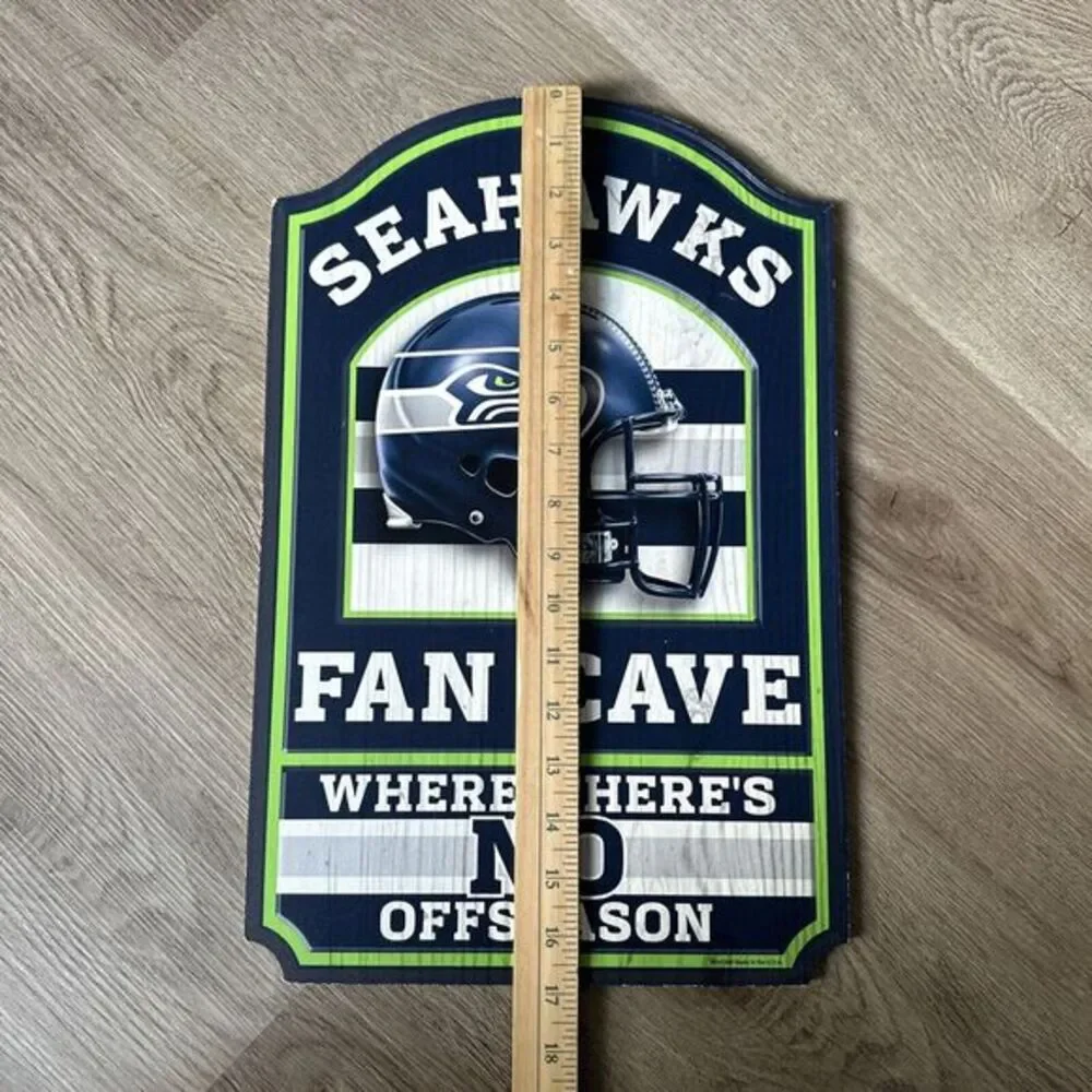 Seattle Seahawks Wood Sign - 11